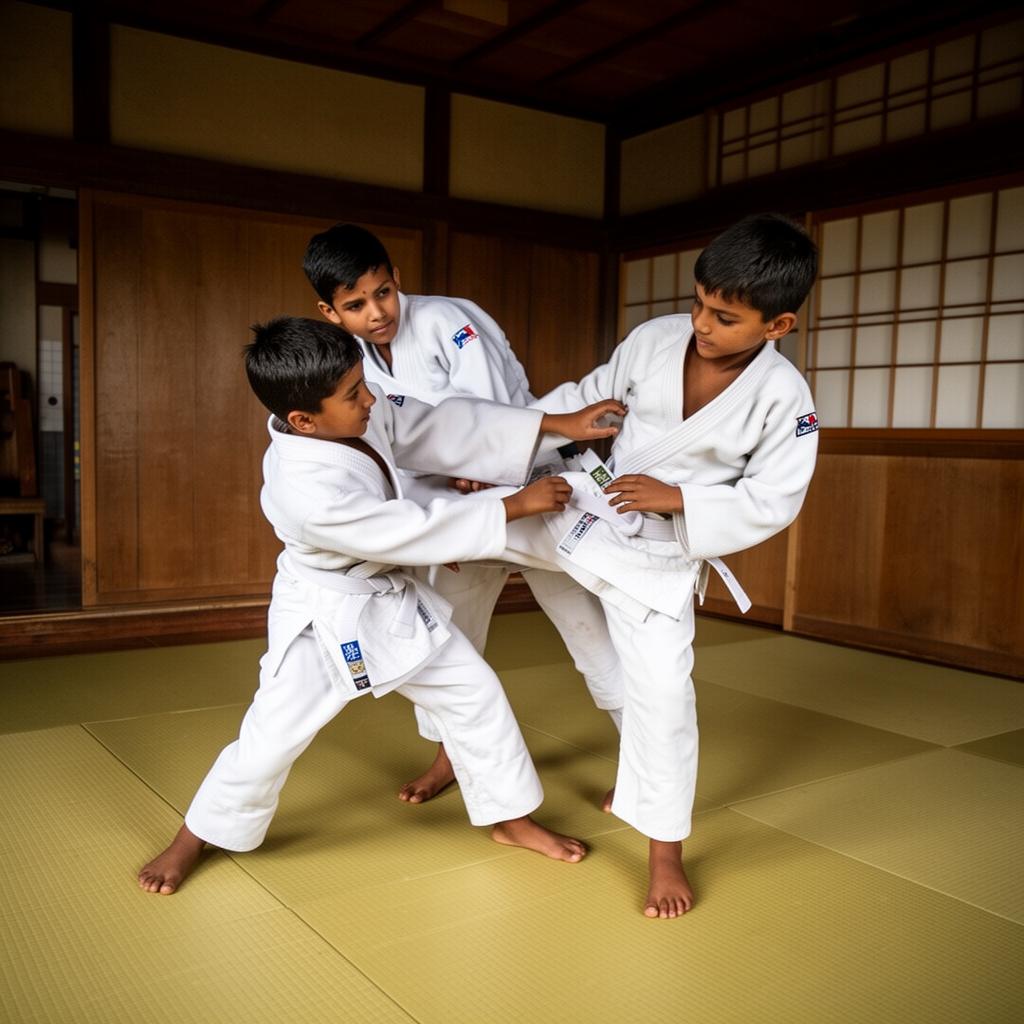 Judo class at Activity Zone Patna
